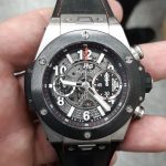 雲林流當品拍賣 原裝 HUBLOT 宇舶 BIG BANG 大爆炸 自動 男錶 9成5新 喜歡價可議 UJ029